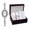 Thumbnail Image 1 of Ladies' Bulova Crystal Accented Watch and Pendant Set (Model: 96T49)