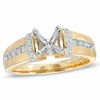 0.50 CT. T.W. Diamond Semi-Mount in 14K Gold