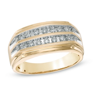 Men's 0.50 CT. T.W. Diamond Ring in 10K Gold