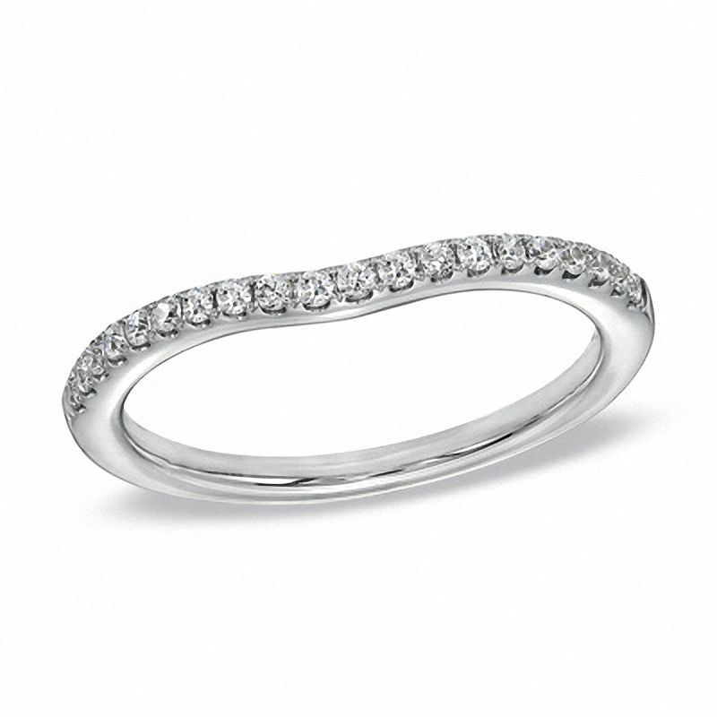 CT. T.W. Certified Diamond Band in 14K White Gold (I/SI2)|Peoples Jewellers