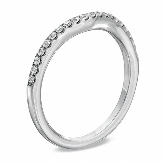 CT. T.W. Certified Diamond Band in 14K White Gold (I/SI2