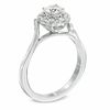 0.75 CT. T.W. Certified Canadian Diamond Frame Bypass Engagement Ring in 14K White Gold (I/I1)