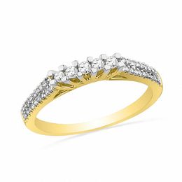 0.25 CT. T.W. Diamond Anniversary Band in 10K Gold