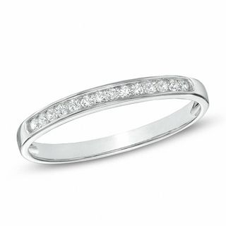 0.10 CT. T.W. Diamond Anniversary Band in 10K Gold