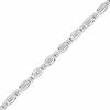 0.75 CT. T.W. Baguette Diamond Fashion Bracelet in Sterling Silver