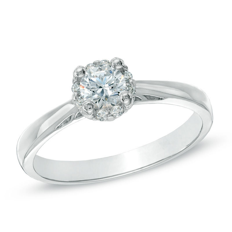 0.33 CT. T.W. Canadian Certified Diamond Engagement Ring in 14K