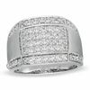 Men's CT. T.W. Diamond Ring in 10K White Gold