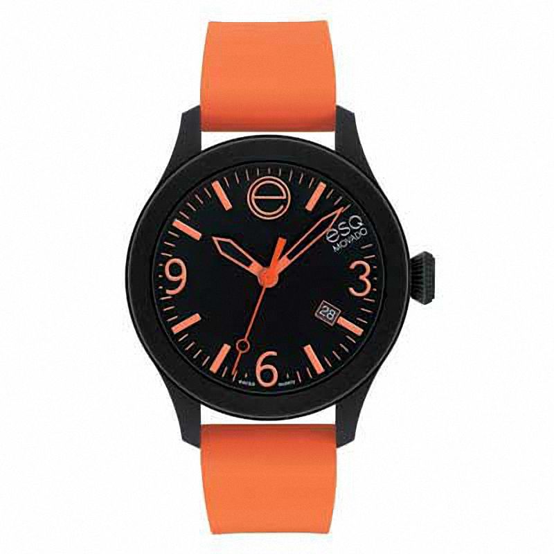 ESQ One Strap Watch with Black Dial (Model: )|Peoples Jewellers