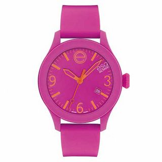 ESQ One Strap Watch with Fuchsia Dial (Model: 07301435)