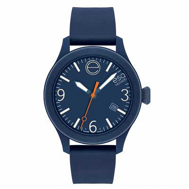 ESQ One Strap Watch with Navy Dial (Model: 07301440)