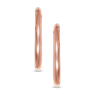 20.0mm Hoop Earrings in 14K Rose Gold