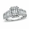 Thumbnail Image 1 of 1.00 CT. T.W. Multi-Baguette Diamond Five Stone Engagement Ring in 14K White Gold