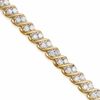 Thumbnail Image 1 of 3.00 CT. T.W. Diamond Cascading Tennis Bracelet in 10K Gold - 7.25&quot;