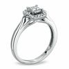 Thumbnail Image 2 of 0.25 CT. T.W. Quad Princess-Cut Diamond Promise Ring in 10K White Gold