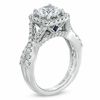 Vera Wang Love Collection CT. T.W. Diamond Frame Engagement Ring in 14K White Gold