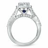 Vera Wang Love Collection CT. T.W. Diamond Frame Engagement Ring in 14K White Gold