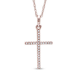 Plain white gold cross on sale necklace