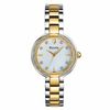 Thumbnail Image 0 of Ladies' Bulova Diamond Accent Two-Tone Watch with Mother-of-Pearl Dial (Model: 98R172)