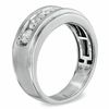 Men's 1.00 CT. T.W. Diamond Five Stone Band in 14K White Gold