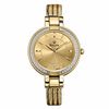 Thumbnail Image 0 of Ladies' Bulova Diamond Accent Gold-Tone Watch with Champagne Dial (Model: 98R195)