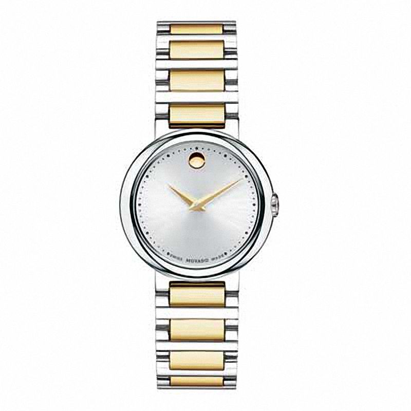 Ladies' Movado Concerto Museum® Dial Two-Tone Watch (Model: 0606703)