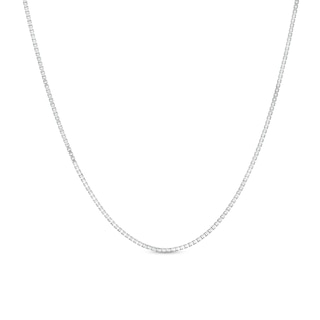 1.3mm Box Chain Necklace in Sterling Silver