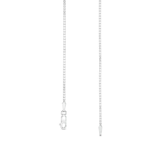 1.3mm Box Chain Necklace in Sterling Silver