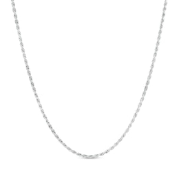 1.8mm Rope Chain Necklace in Sterling Silver - 20&quot;
