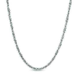 Ladies' 1.5mm Sparkle Chain Necklace in Sterling Silver - 18&quot;