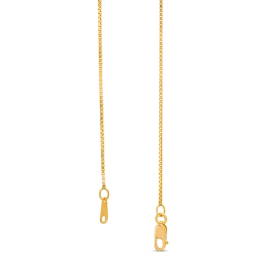 1.0mm Box Chain Necklace in 10K Gold