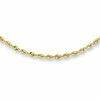 Thumbnail Image 0 of 1.2mm Rope Chain Necklace in 10K Gold - 16"