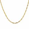 1.7mm Singapore Chain Necklace in 10K Gold