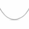Thumbnail Image 0 of 0.45mm Box Chain Necklace in 10K White Gold - 18"