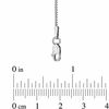 Thumbnail Image 1 of 0.45mm Box Chain Necklace in 10K White Gold - 18"