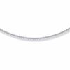 Thumbnail Image 0 of 1.0mm Wheat Chain Necklace in 10K White Gold - 16"