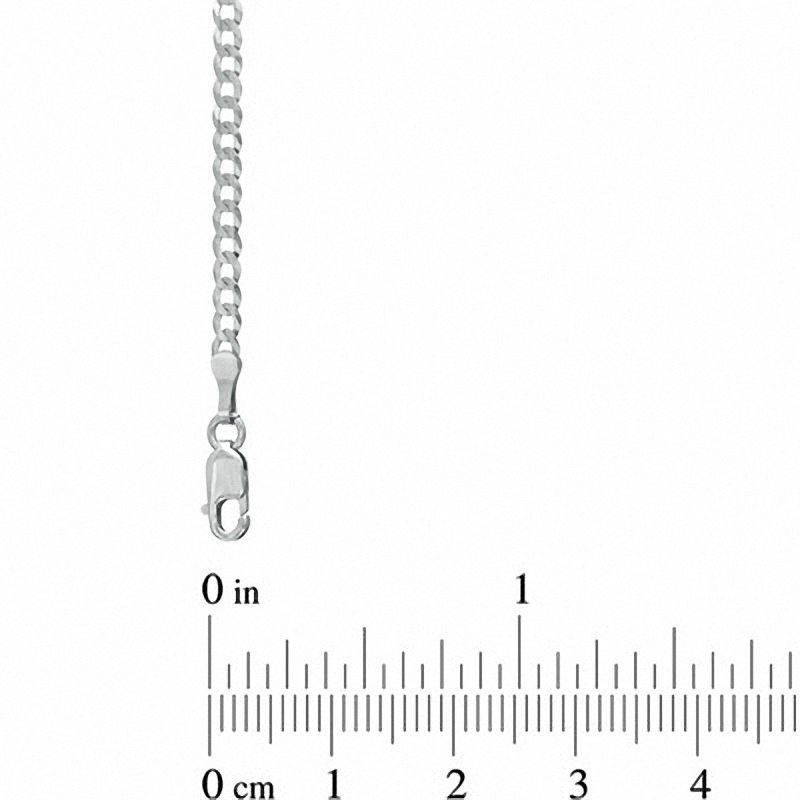 Black Titanium 7MM Curb Necklace Chain
