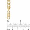 Men's 5.0mm Figaro Chain Bracelet in 10K Gold - 8.5"