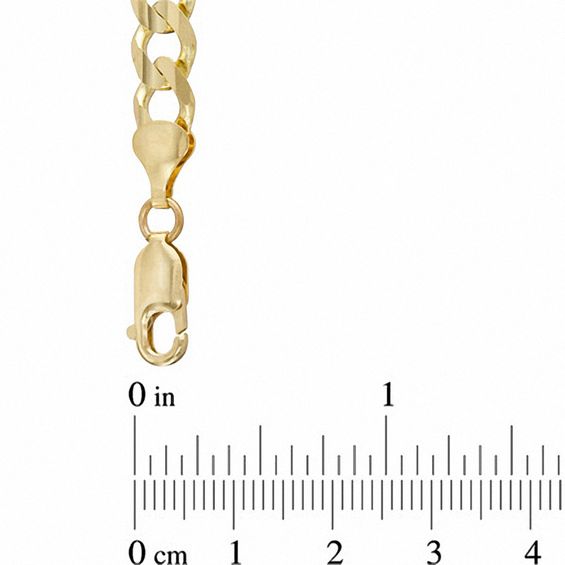 Men's 8.3mm Figaro Chain Bracelet in 10K Gold - 8.5"