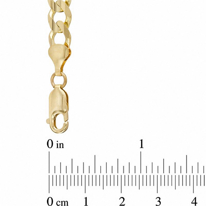 Men's 8.3mm Figaro Chain Bracelet in 10K Gold - 8.5"
