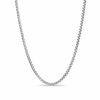 Thumbnail Image 0 of 0.85mm Adjustable Box Chain Necklace in 14K White Gold