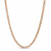 Thumbnail Image 0 of 1.1mm Cable Chain Necklace in 14K Rose Gold - 18"