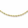 1.2mm Rope Chain Necklace in 14K Gold - 18"