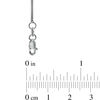 Thumbnail Image 1 of 1.1mm Milano Chain Necklace in 14K White Gold - 18"