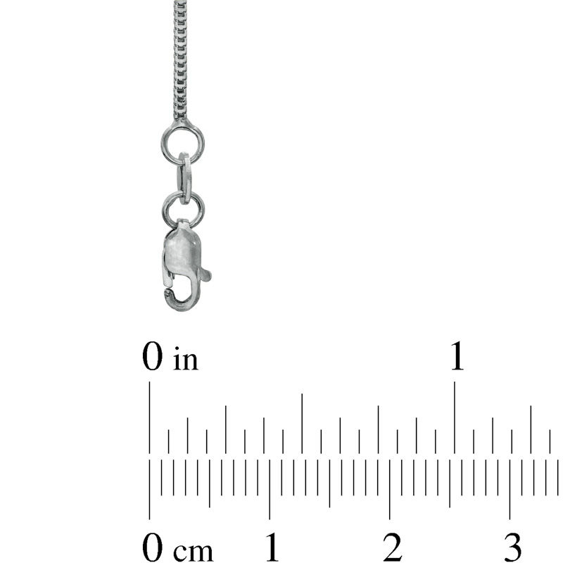 1.1mm Milano Chain Necklace in 14K White Gold - 18"