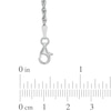 Thumbnail Image 1 of 2.5mm Rope Chain Necklace in 14K White Gold - 18"