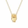 TEENYTINY™ Owl Pendant in 10K Gold - 17"