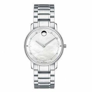 Ladies' Movado TC Thin Watch with Mother-of-Pearl Dial (Model: 0606691)