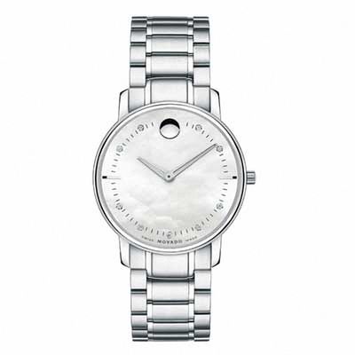 Ladies' Movado TC Thin Watch with Mother-of-Pearl Dial (Model: 0606691)