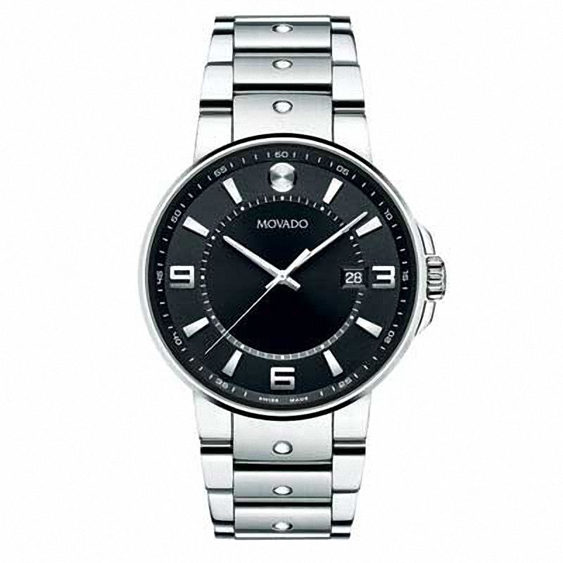 Men's Movado SE Pilot Watch with Black Dial (Model: 0606761)