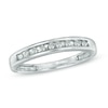 Thumbnail Image 0 of 0.10 CT. T.W. Diamond Anniversary Band in Sterling Silver